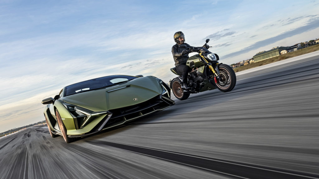 Ducati Montreal - Ducati Diavel 1260 Lamborghini 2021